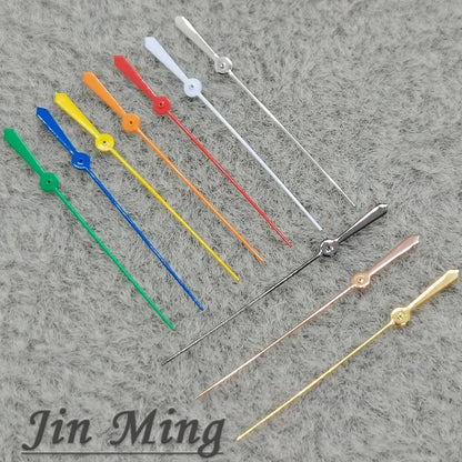 High Quality Watch Hands 13.5mm Second Hand Silver White Blue Red For NH35 NH36 7S26 7S36 4R35 4R36 Movement Watches Accessories