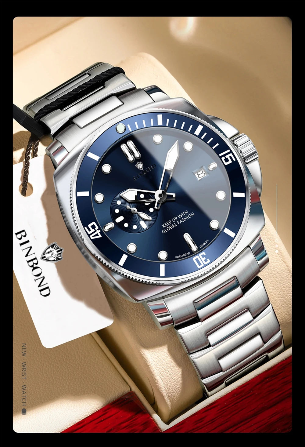 New Gifts Watches For Man Luxury Brand Mens Fashion Quartz Wristwatches Automatic Watch Men Sports Chornograph Digital Clock