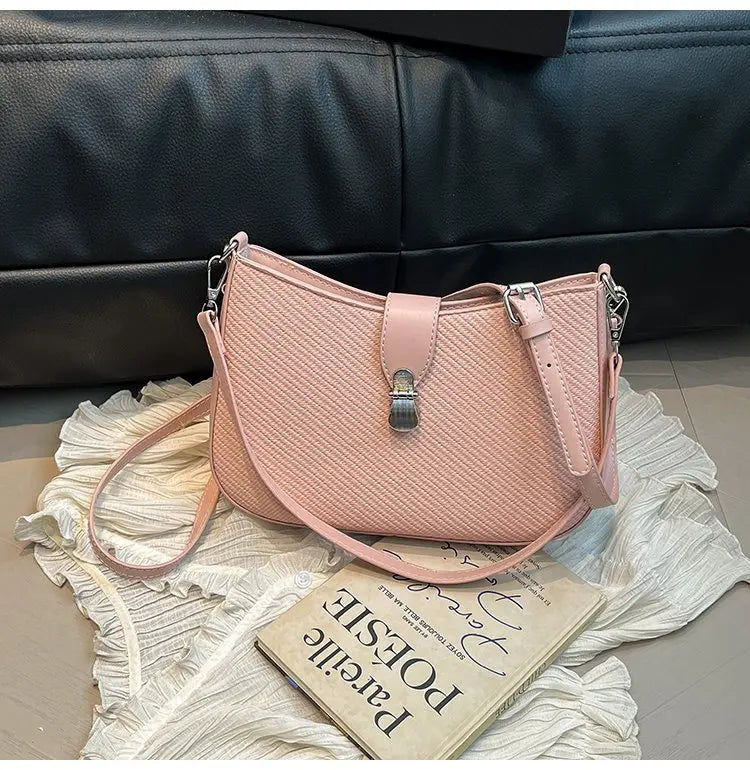 Large Capacity Diaper Bag For Women High-End Minimalist Leather Backpack Stylish Casual Unique Design Commuter