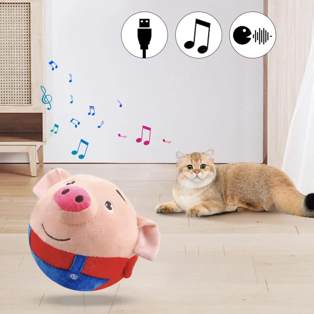 Pet Plush Doll Ball Talking Interactive Toy Accessories Bounce Pet Recreation Dog Electronic Pet Toy Dog Leisure Supplies