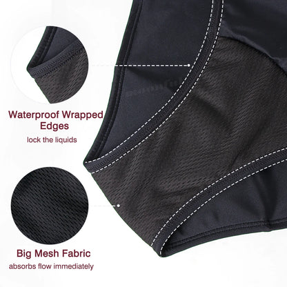 Menstrual Swimsuit Women Period Swimwear Leak Proof Beach Menstrual Bikini Woman Menstruation Panties Girl Absorbent Swim Bottom