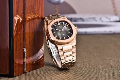 PAGANI DESIGN Top Luxury Automatic Watch For Men Mechanical Watches Men Sports Waterproof Sapphire Stainless Steel Reloj Hombre