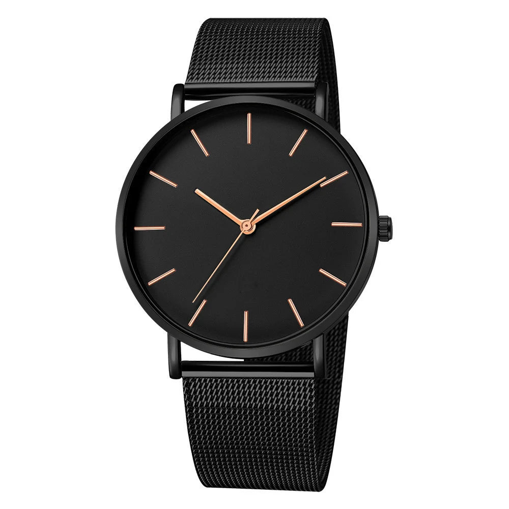 Top Brand Luxury Watches Women Fashion Stainless Steel Mesh Belt Quartz Wristwatch Simple Casual Ladies Clock Gift Montre Femme
