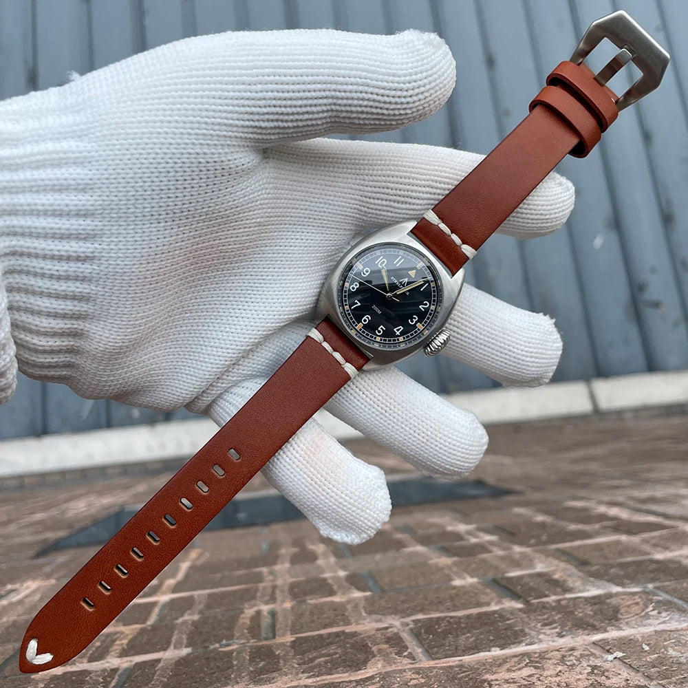 SF745 STEELFLIER Dive Wristwatch VH31 Silent Movement Super Luminous Sapphire Crystal 20Bar Waterproof Luxury 316L Steel Watches