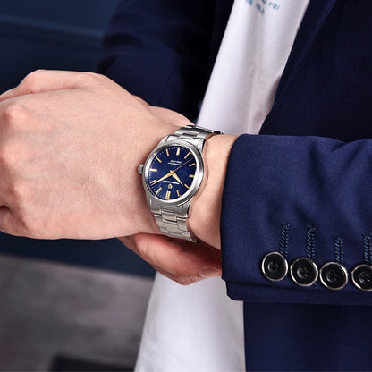 PAGANI DESIGN Design Brand 1734 Men's Quartz Watch Luxury TMI VH31 Movement Sapphire Glass Stainless Steel Watches for Man