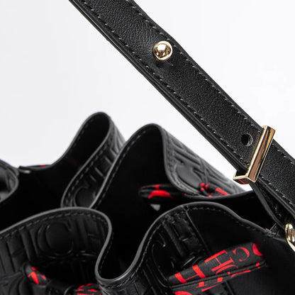 Women's Bag New Fashion Large Capacity Shopping Travel Commuting Female Bag Fashion Classic Luxury Brand Ladies PU Bucket Bags