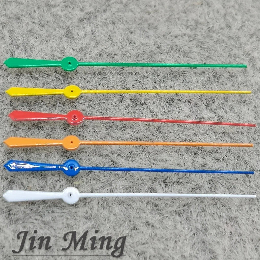 High Quality Watch Hands 13.5mm Second Hand Silver White Blue Red For NH35 NH36 7S26 7S36 4R35 4R36 Movement Watches Accessories