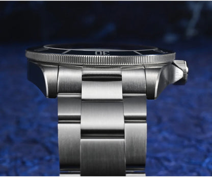Watchdives WD1969 Pro Watch VH31 Sweep Seconds Quartz Movement Waterproof BGW9 Luminous Sapphire Glass 38mm Vintage Men Watches