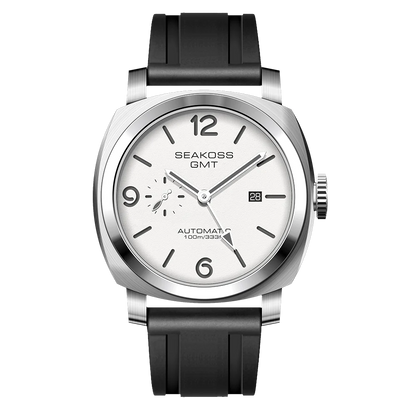 SEAKOSS GMT Diving Automatic Mechanical Watches Men 1963 ST2557 Seagull Movement 316L Super Luminous Calendar 10Bar Wristwatches