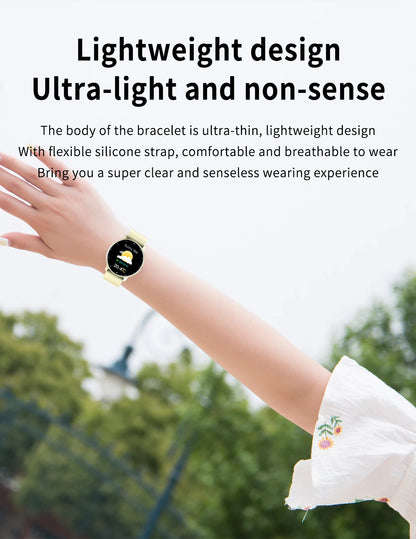 LIGE New Smart Watch Men Sports Fitness Watches Heart Rate Full Touch Screen Bluetooth Call 2026 New Ultra Light Smartwatch Men
