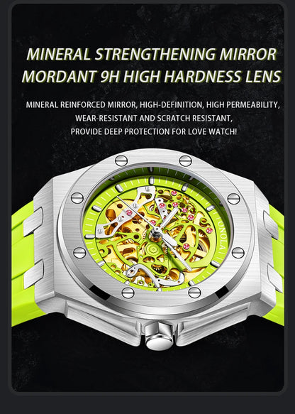 ONOLA Watch Top Brand Luxury Sports Men Wristwatch Waterproof  Automatic Mechanical Watches Relogio Masculino