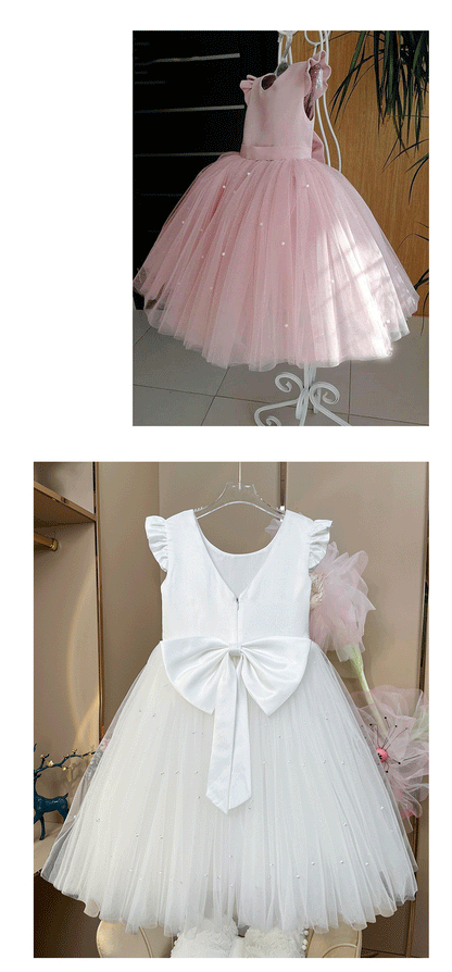 Baby Girls Summer Dresses 2 3 6 8 10Yrs Cute Kids Birthday Princess Dress Children Casual Clothes Sleeveless Girls Layered Dress