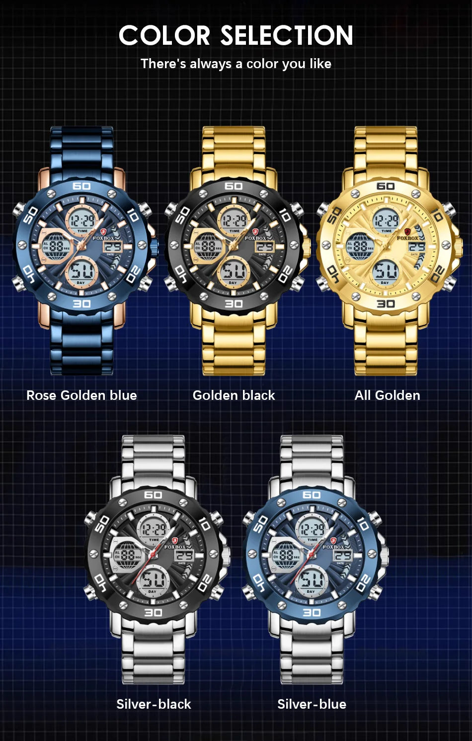 LIGE Watches For Men Luxury Brand Sport Quartz Wristwatch Waterproof Military Digital Clock Steel Men Watch Relogio Masculino