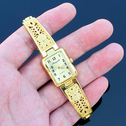 High Quality Women Watches Luxury Wristwatches Ladies Fashion Stainless Steel Bracelet Watch Female Elegant Clock Women