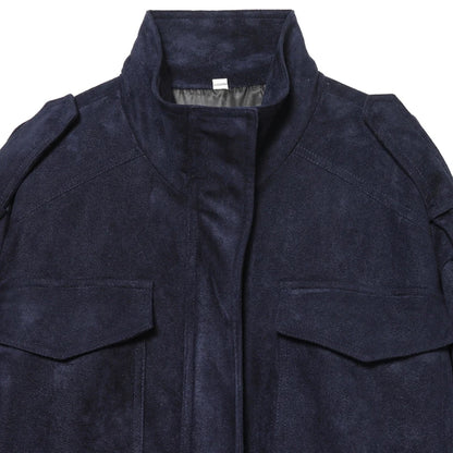 HXAO New Arrival Suede Jacket Women's Jackets Autumn Darkgrey Khaki Bomber Jacket Chic Zip Up Long Sleeve Coat Fashion Outerwear