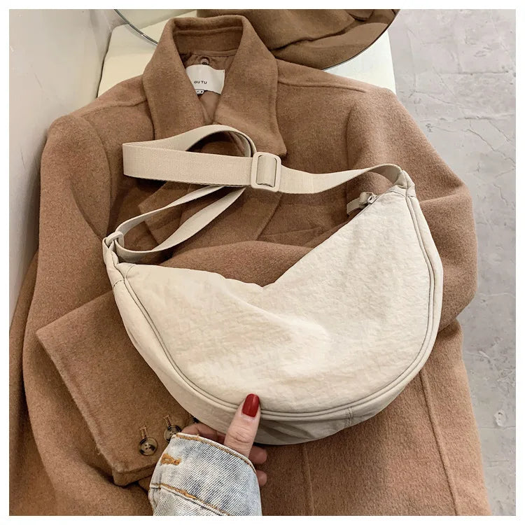 Convenient casual nylon women's crossbody bag shoulder bag large capacity handbag women's travel shopping bag women's wallet