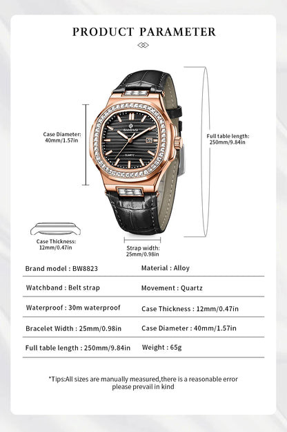 LIGE New Fashion Date Couple Watches 30M Waterproof Luminous Valentine's Day Gift Stainless Steel Watch Men Women Quartz Watch