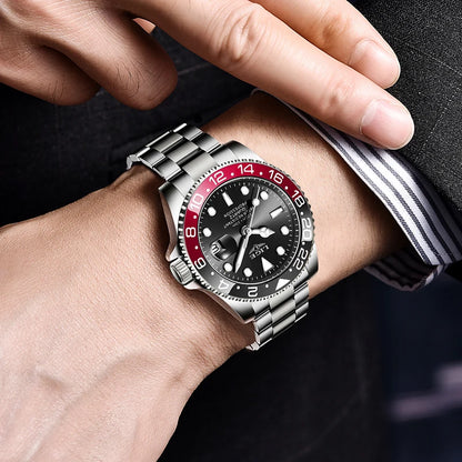 LIGE Top Brand Fashion Mens Watch Business Luxury Quartz Wristwatches Luminous Waterproof Sports Watches Mens Gifts Reloj Hombre