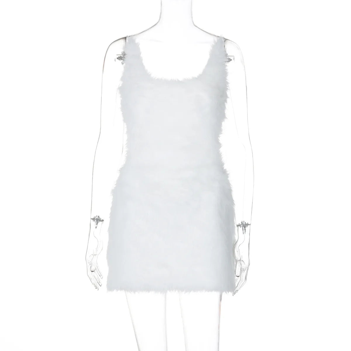 Ladies Summer Feather New Fashion Birthday Party Dress Women Sleeveless Backless Mini Dresses Woman Clothes Club Streetwear 2025