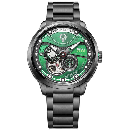 WM Watch Automatic Mechanical Watches Man Stainless Steel Waterproof MIYOTA 82S7 Limited Edition Welly Merck Watch Joint Series