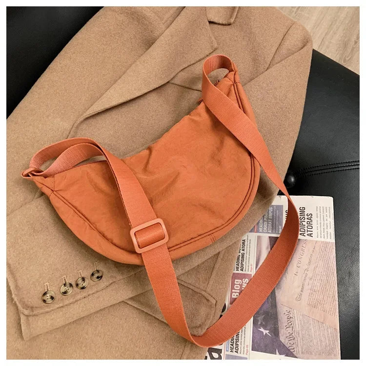 Convenient casual nylon women's crossbody bag shoulder bag large capacity handbag women's travel shopping bag women's wallet