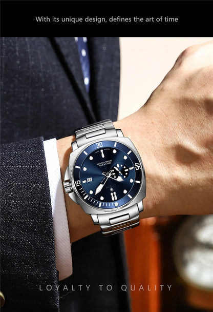 New Gifts Watches For Man Luxury Brand Mens Fashion Quartz Wristwatches Automatic Watch Men Sports Chornograph Digital Clock