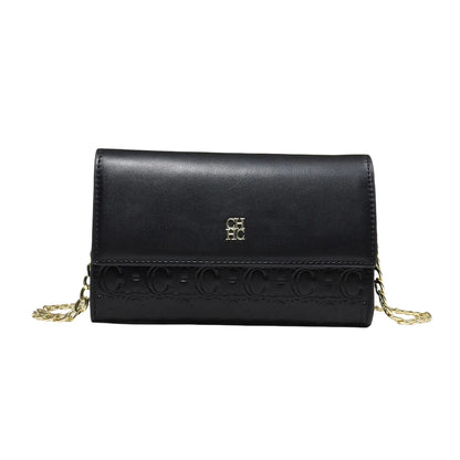 CH Fashion Women's Shoulder Bag with Letter Printing Design 2025 Festival Essential Versatile Women's Chain Bag