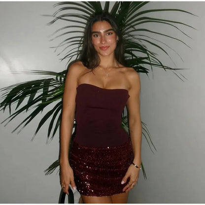 Sexy Shiny Sequined Mesh Club Evening Party Dresses Women 2026 Summer Autumn Sleeveless Backless Bodycon Maxi Long Dress