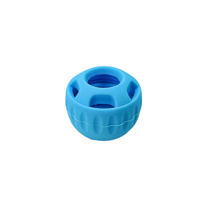 Pet Self-Entertainment Boredom Relief Molar Teeth Leak Food Ball Silicon Bite-Resistant Hide Food Pupcycle Pops for Dogs
