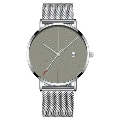 Man Watch 2025 Luxury Gold Men Watches Ultra Thin Mens Watches Stainless Steel Mesh Belt Quartz Wristwatches Horloge Mannen