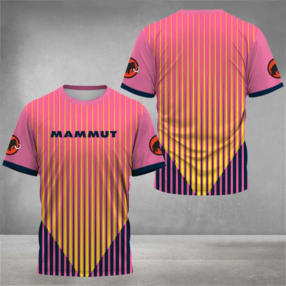 Outdoor Hiking Run Mountaineering Men's T-Shirt Casual O-neck Breathable Top Quick Dry Material Short Sleeve Fashion Men Clothes