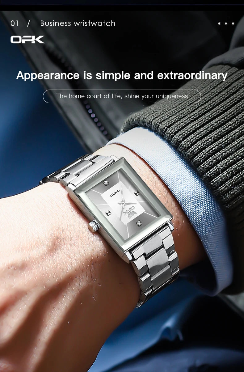 OPK 6029 Watches For Men Casual Simple Original  Automatic  Watch  Quartz Watch Waterproof  Wristwatch Reloj Hombre