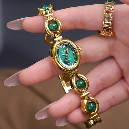 Gold Women Bracelet Watches For Ladies Wrist Watches Top Brand Luxury Elegant Women Dress High Quality Watches Quartz Minimalist