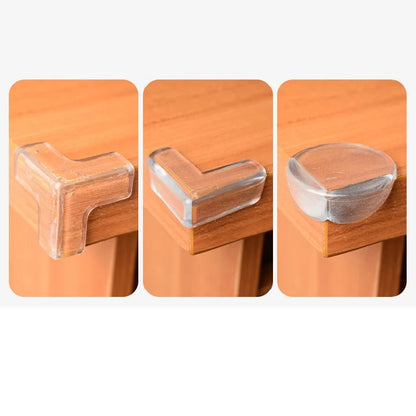 4Pcs/10PCS Children Baby Safety Silicone Protector Table Corner Edge Protection Cover Children Anticollision Edge Guards