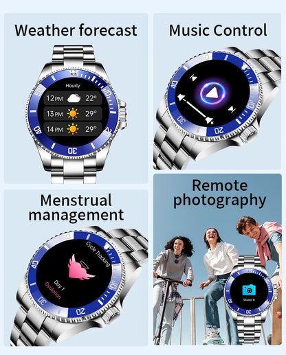 New 2026 Style Luxury Smart Watch Dials Answer Call For Men Waterproof Sport Digital Business Smart Watches For Gift Smart Band