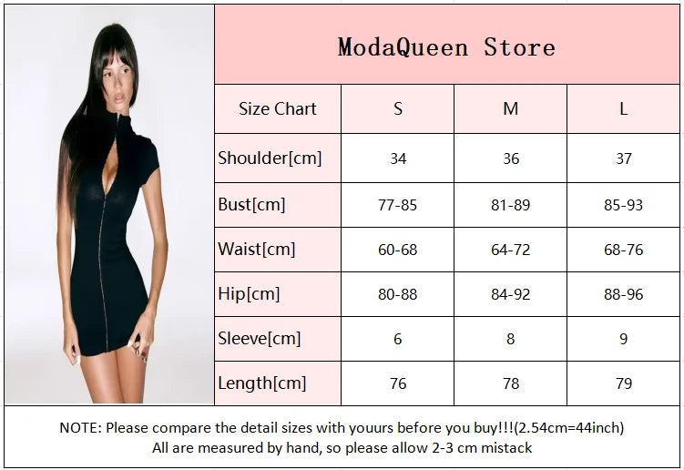 Black Hollow Out Kpop Mini Dress Women Elegant Turtleneck Short Sleeve High Waist Slim Dresses 2026 Lady Party Club Robes
