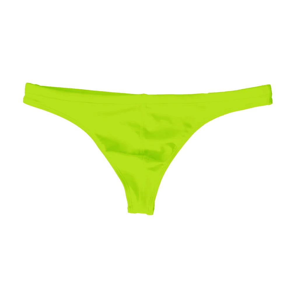 Men's Low Waist Swim G-strings Thongs Beach Shorts Swimsuit Bikinis Bathing Suit Swimwear Man Briefs Underwear