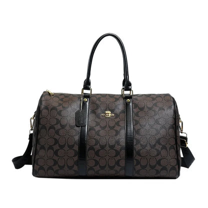Women's Classic Boston Handbag Large Capacity Elegant Travel Duffle Bags for Women Weekend Luggage Travel Shoulder Bag