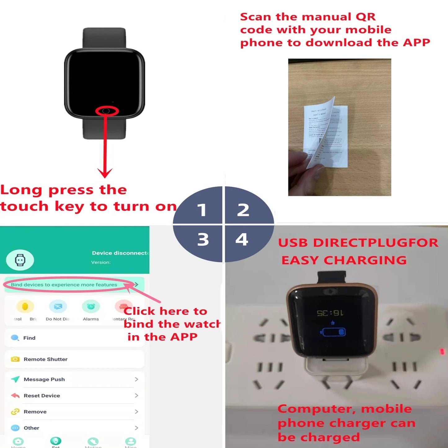 Men Watches Smart Watch For Women Fitness Heart Rate Monitor Sports Smartwatch Electronic Calory Music Control Y68 Bracelet Kids