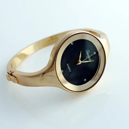 Fashion Lady Women Watches Stainless Steel Bracelet Quartz Casual Watch Dress Wrist Watch Gift