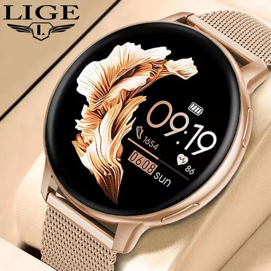 LIGE Bluetooth Call Smart Watch Women Fashion Watches Custom Dial Sport Fitness Health Tracker Smartwatch for Android IOS 2026