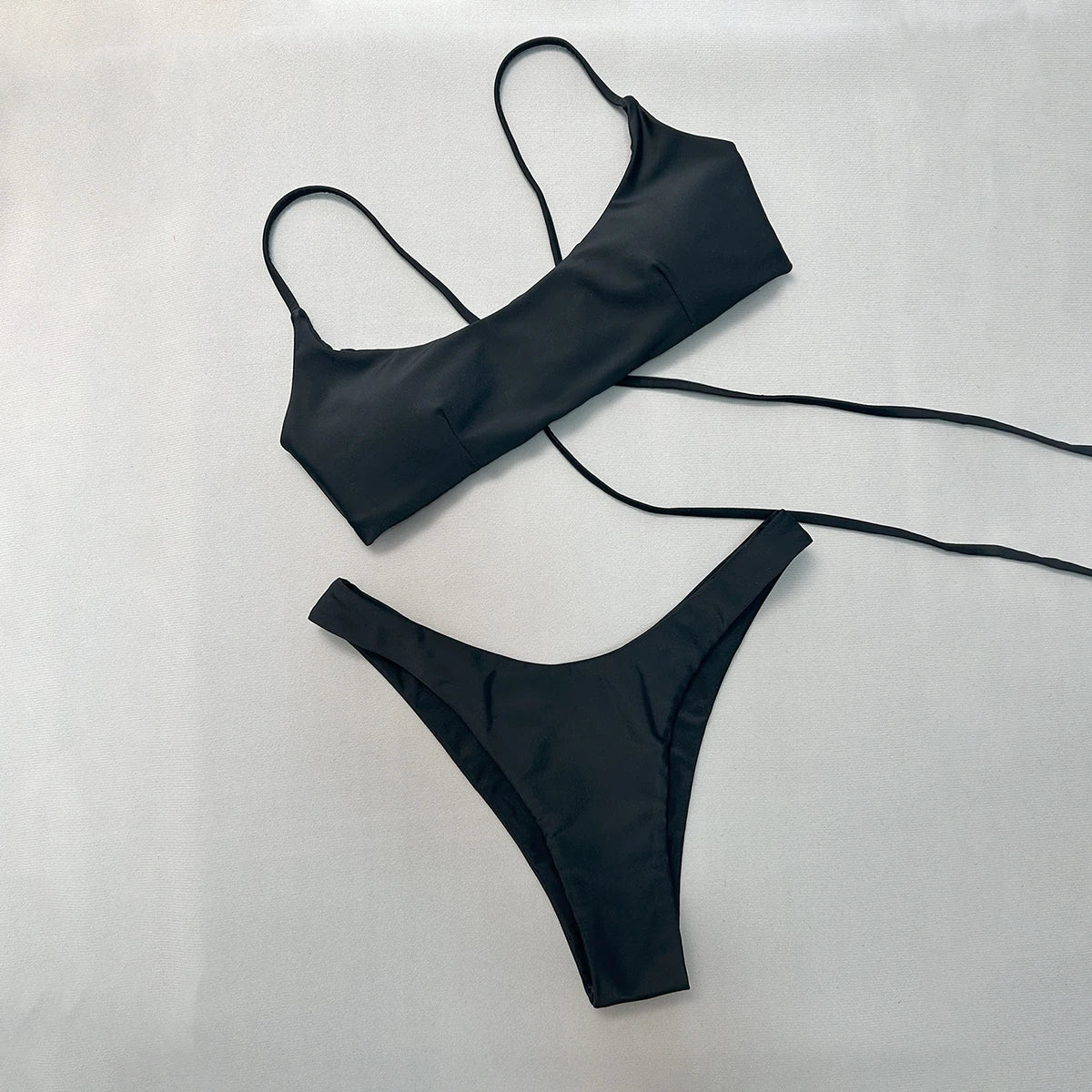 Push Up Bikinis 2025 Sexy Women Swimsuit Swimwear Female Bikini Set Bandage Biquini Bathing Suit Swimming Suits Beachwear