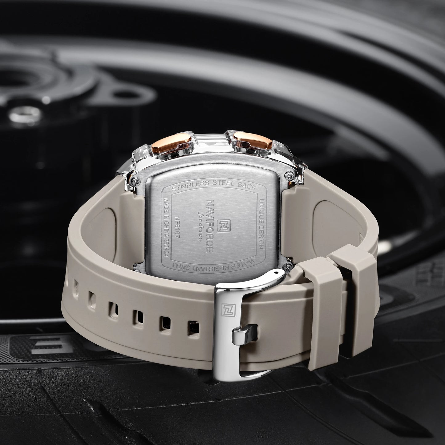NAVIFORCE Fashion Student Watches Electronic LED Digital Watch for Men Watch Waterproof Sport Multifunctional Alarm Clock Man