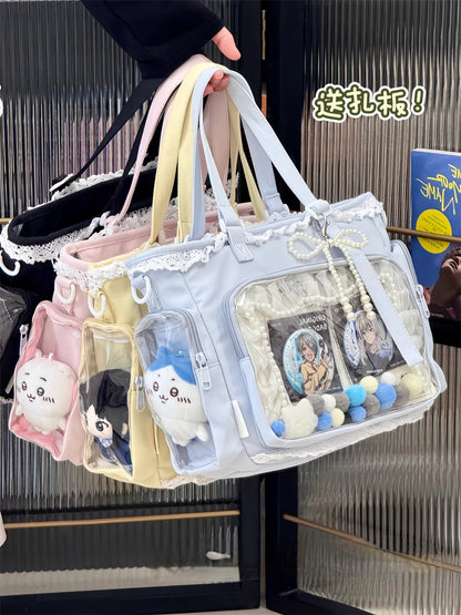 Ballet Girl Large Appetite Itabag Japanese Two-Dimension Single Shoulder Crossbody Bag Gift For Friends Women'S Handbag Gift
