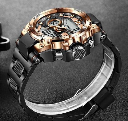 Men Military Watch Digital 50m Waterproof Wristwatch LED Quartz Clock Sport Watch Male Big Watches Men Relogio Masculino