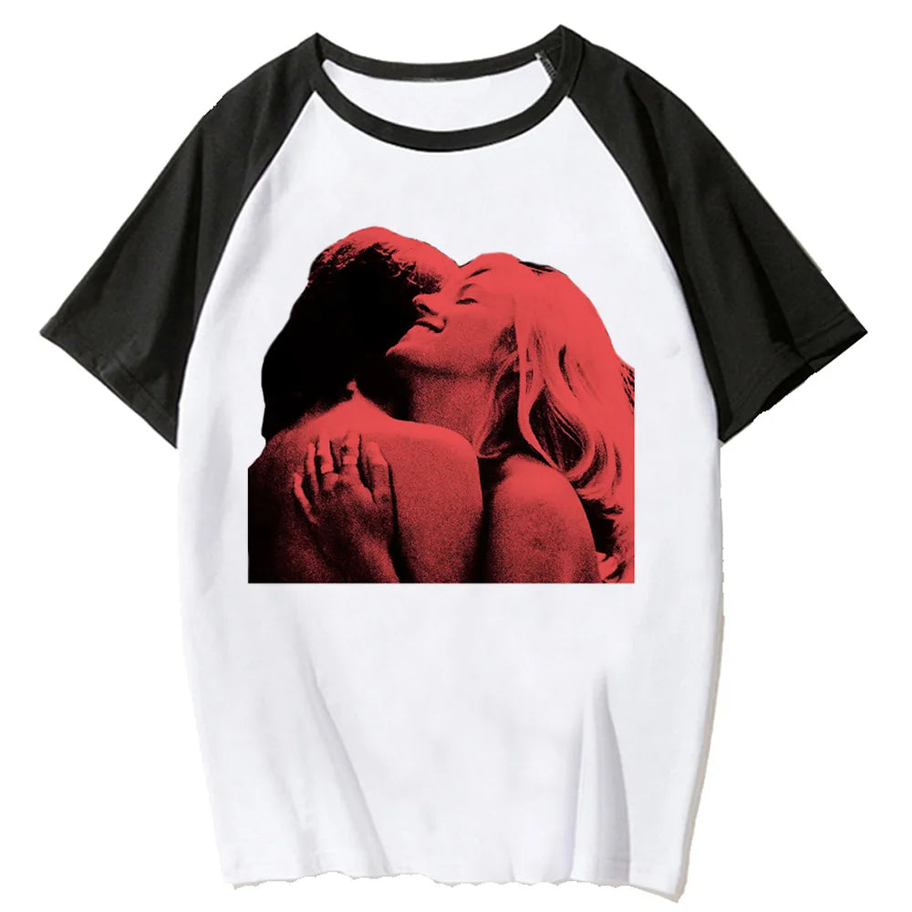 Tv Girl t-shirts women graphic Tee female comic funny streetwear clothing