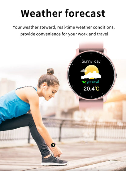 LIGE New Smart Watch Men Sports Fitness Watches Heart Rate Full Touch Screen Bluetooth Call 2026 New Ultra Light Smartwatch Men