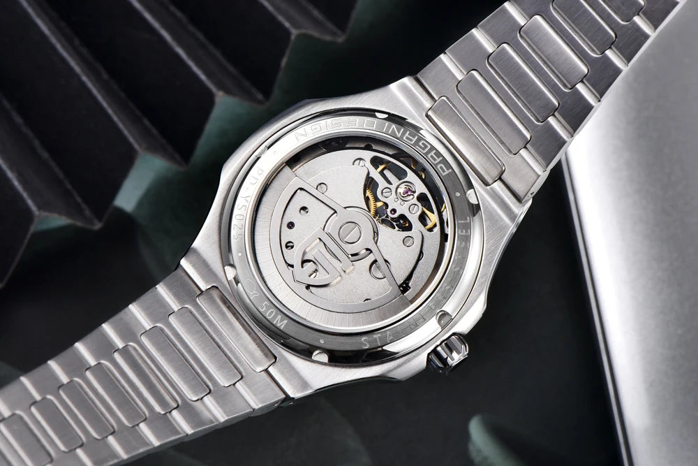 PAGANI DESIGN Tourbillon Men's Watches Rose Gold Top Luxury Automatic Watch For Men Mechanical Wristwatches AR Sapphire Luminous