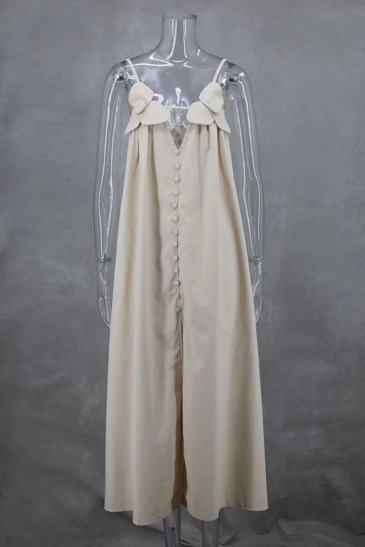 Ashgaily White Dress Women Halter Cotton Long Dress Lace Elegant Party Outfits Ladies Sexy Club Clothes