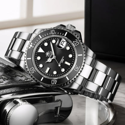 ADDIESDIVE AD2503 Luxury Men Automatic Watch 8215 Movement Sapphire Glass Diving Watches 200M Waterproof Mechanical reloj hombre